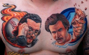 Tattoos - Kenny Powers and Ron Burgundy - 48730